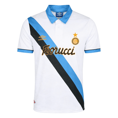 Inter Milan Idegenbeli Retro Futball Mez 1994/95 Fehér