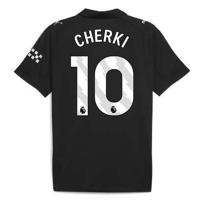 CHERKI #10 Manchester City Idegenbeli Mez 2025/26 Fekete