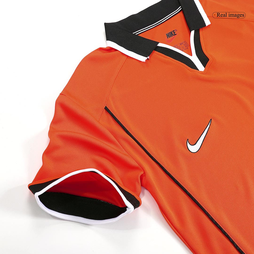 Netherlands Hazai Retro Futball Mez 1998 Narancs