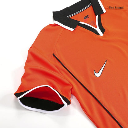 Netherlands Hazai Retro Futball Mez 1998 Narancs