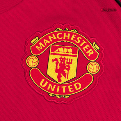 Manchester United Otthon Mez Szett (Mez+Nadrág) 2025/26 Piros