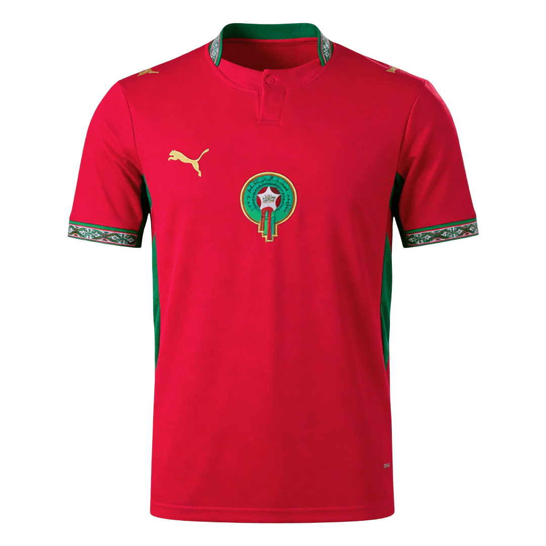 Morocco Hazai Világbajnoki Mez 2026 Piros