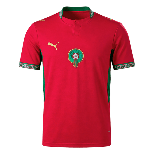 Morocco Hazai Világbajnoki Mez 2026 Piros