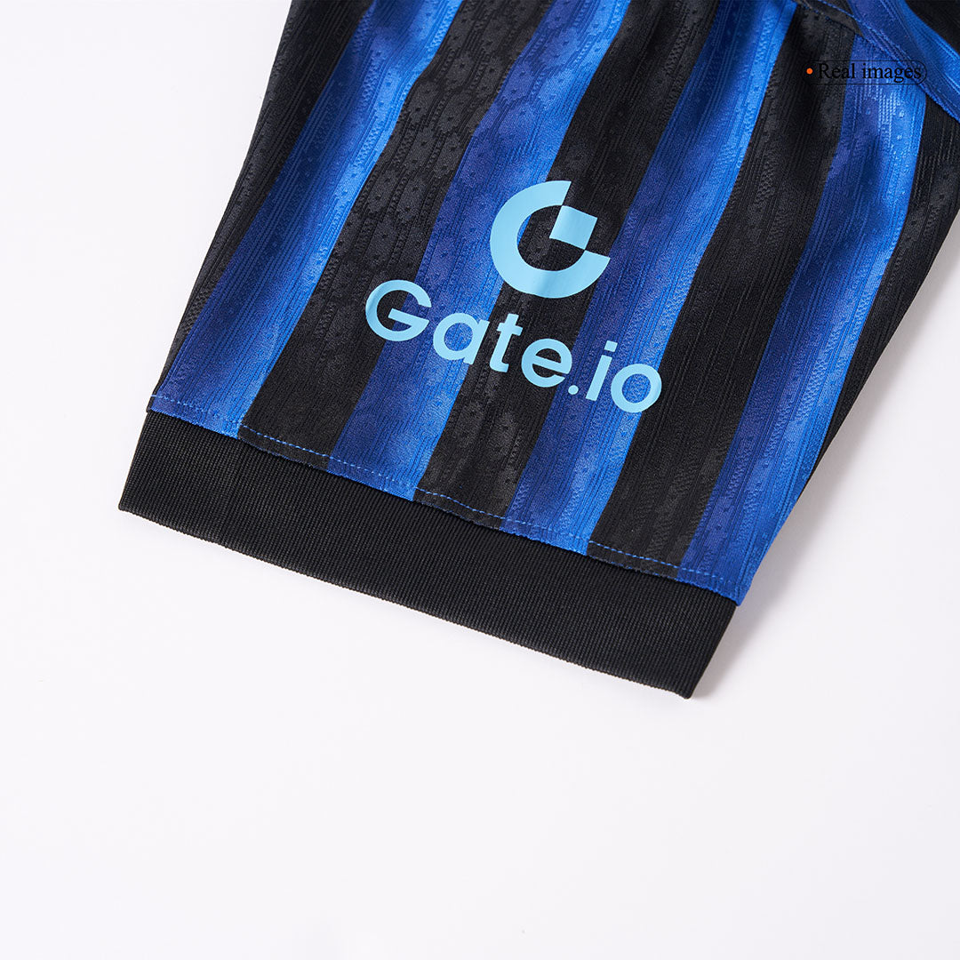 LAUTARO #10 Hiteles Inter Milan Otthon Soccer Mez 2025/26 Kék&Fekete