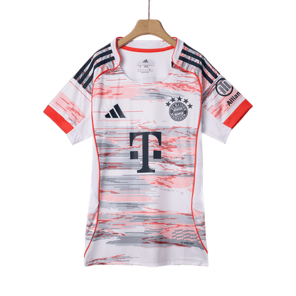 Women's Bayern Munich Idegenbeli Soccer Mez 2025/26 Fehér