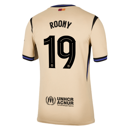 ROONY #19 Barcelona 
 Idegen 
 Futball Mez 
2025/26 
 Sárga 
 
 
- UCL