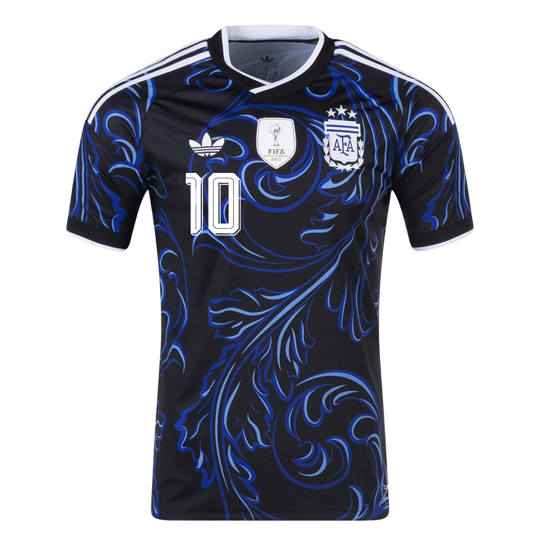 MESSI #10 Argentina Idegenbeli Mez 2026 Fekete