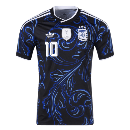 MESSI #10 Argentina Idegenbeli Mez 2026 Fekete