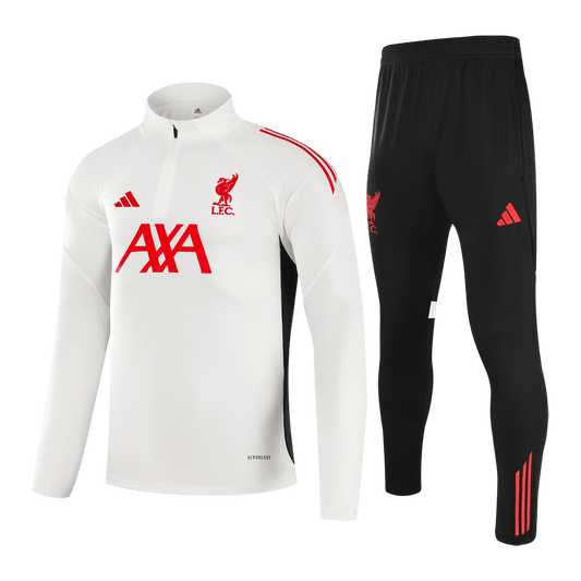 Liverpool Zip Felső Kabát Szett(Dzseki+Nadrág) 2025/26 Fehér