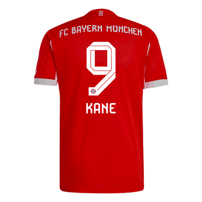KANE #9 Hiteles Bayern Munich Otthon Soccer Mez 2025/26 Piros