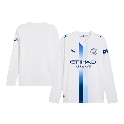 Manchester City Harmadik Hosszú Ujjú Mez 2026/27 Fehér