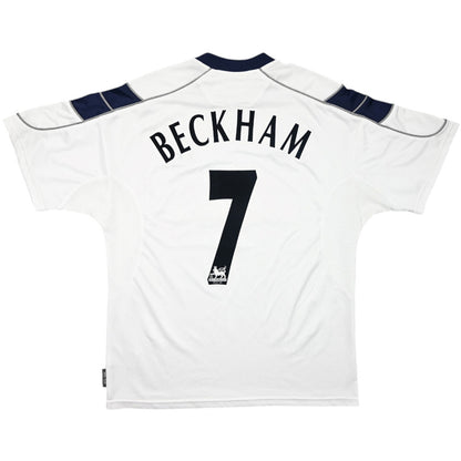 BECKHAM #7 Manchester United Idegenbeli Retro Mez 2000/01
