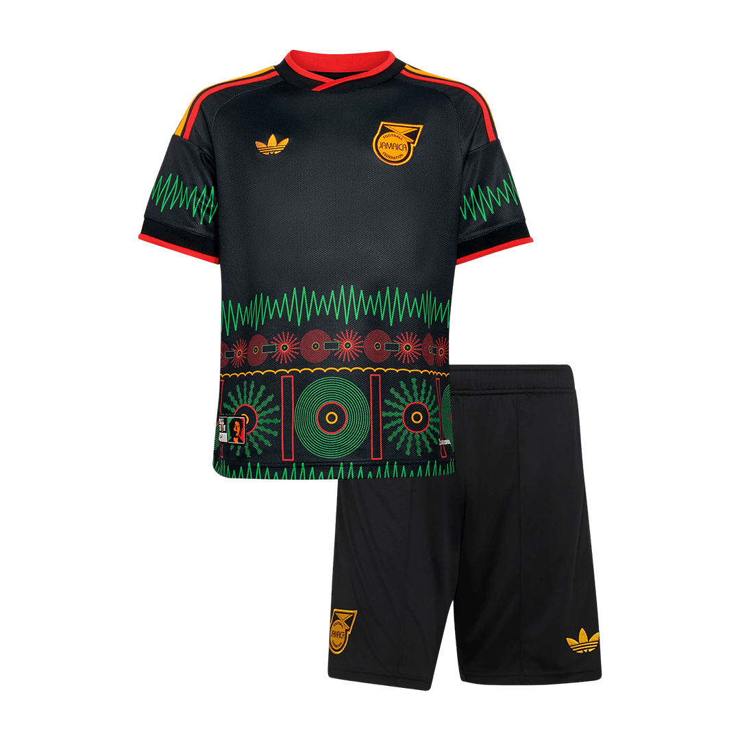 Jamaica Gyerek Idegenbeli Világbajnokság Mez 2026 Fekete