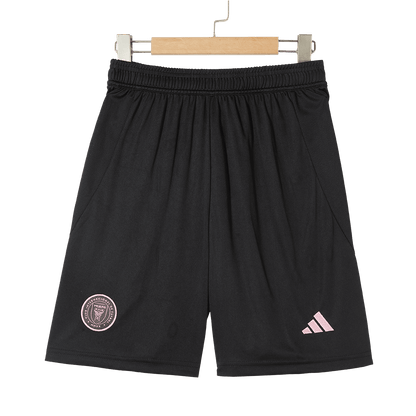 Inter Miami CF Idegenbeli Soccer Rövidnadrág 2025 Black