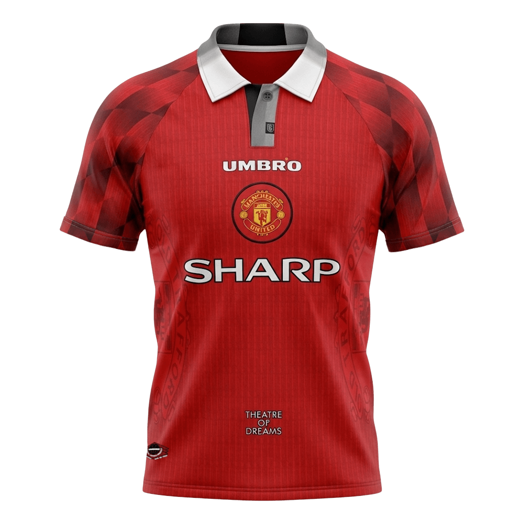 Manchester United Hazai Retro Futball Mez 1996/97 Piros 2025/26