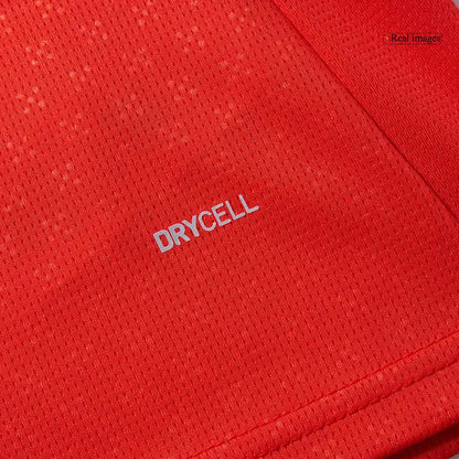 Női RONALDO #7 Portugal Otthon Futball Mez 2025 Piros