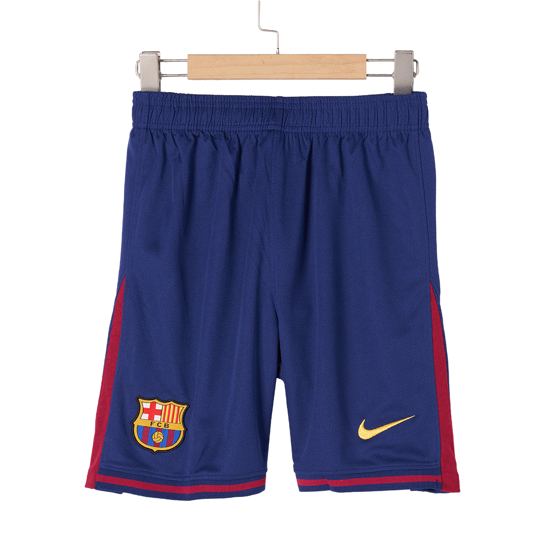 Barcelona Otthon Soccer Rövidnadrág 25/26 Haditengerészet