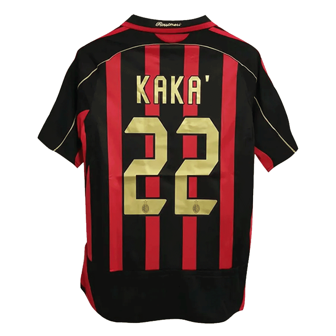 KAKA' #22 AC Milan Otthon Retro Futball Mez 2006/07