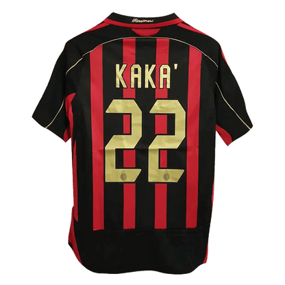 KAKA' #22 AC Milan Otthon Retro Futball Mez 2006/07