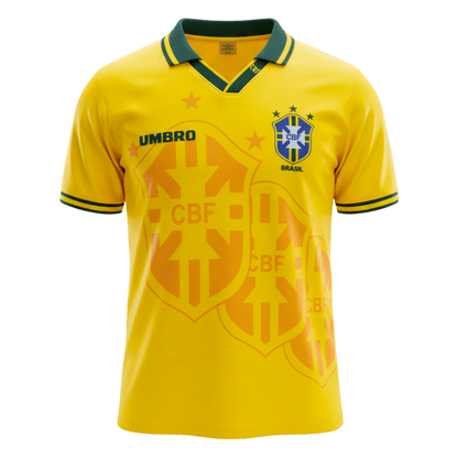Brazil Hazai Retro Futball Mez 1994 Sárga 2025/26