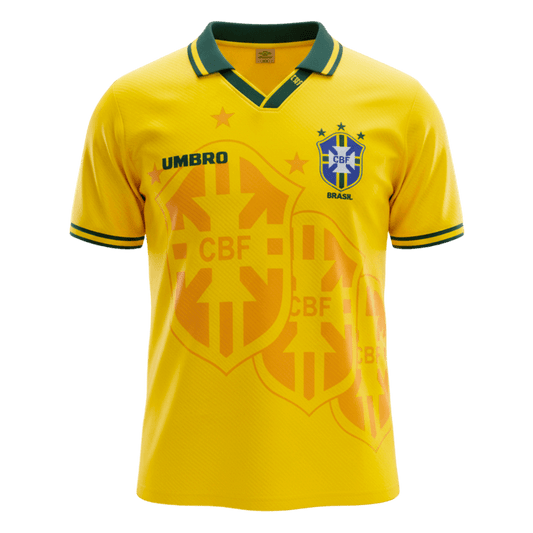 Brazil Hazai Retro Futball Mez 1994 Sárga 2025/26