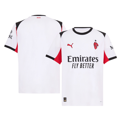AC Milan Idegenbeli Soccer Mez 2025/26 Fehér