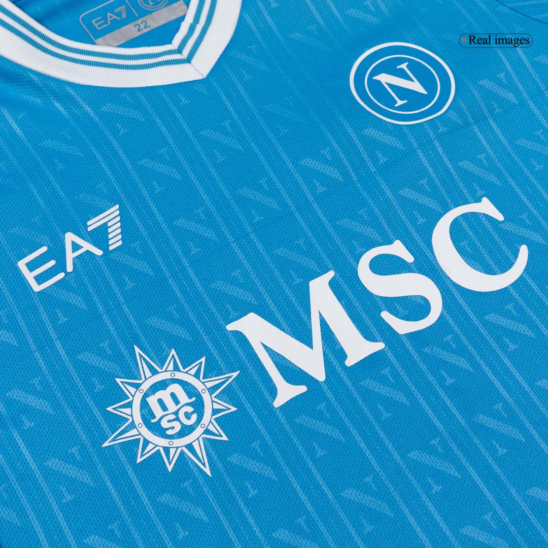 Napoli Gyerek Hazai Mez Készlet(Mez+Nadrág+Zokni) 2025/26 Kék