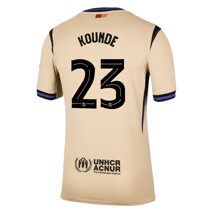 KOUNDE #23 Barcelona Idegenbeli Mez 2025/26 Sárga