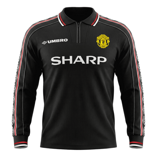 Manchester United Idegenbeli Retro Mez 1998 Fekete 2025/26
