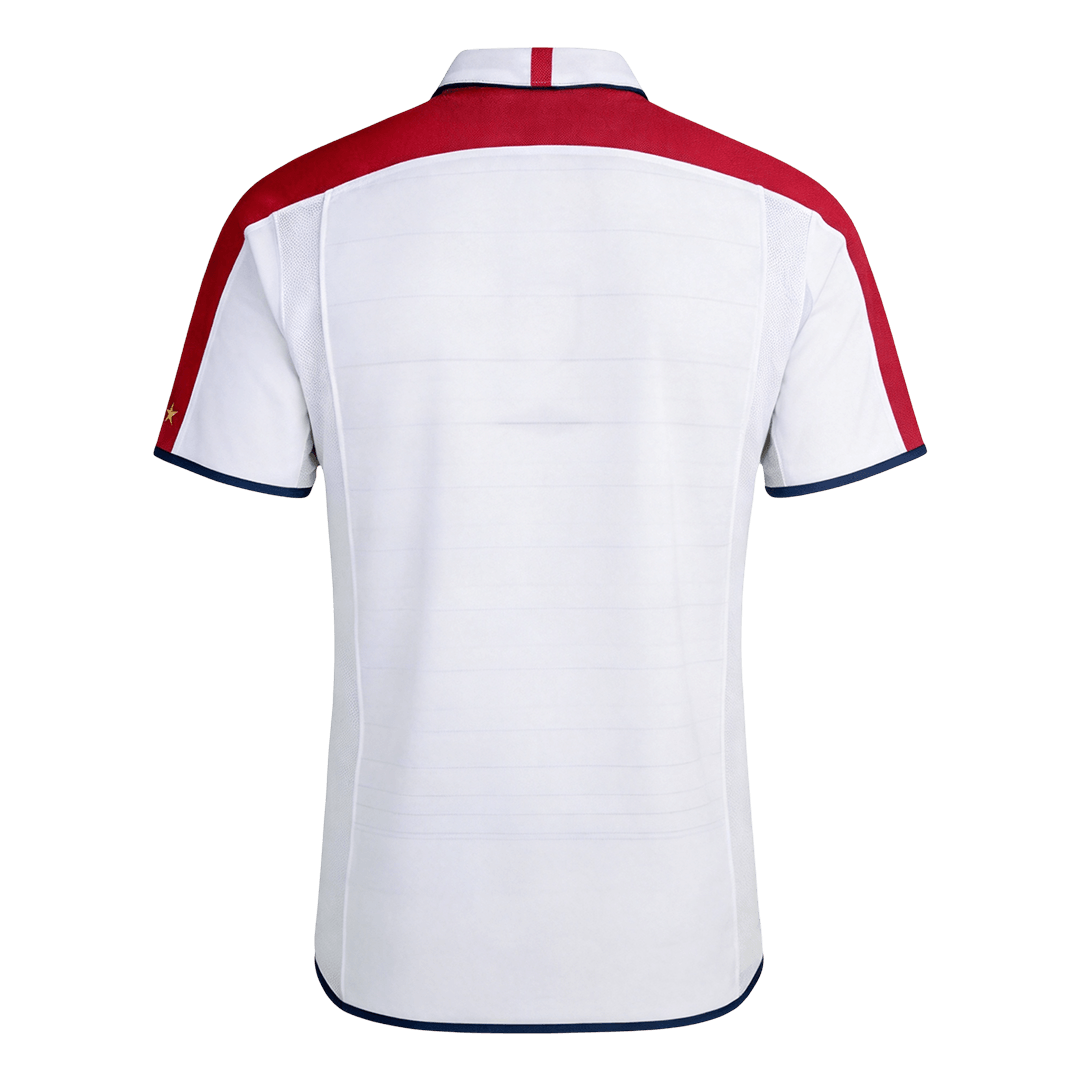 England Hazai Retro Futball Mez 2004 Fehér