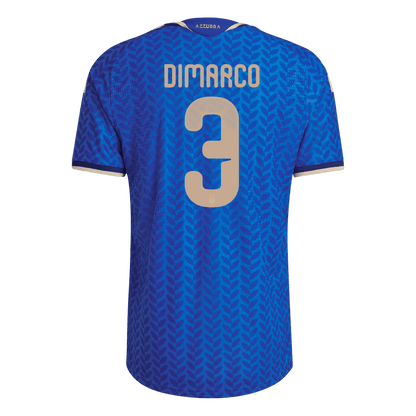 DIMARCO #3 Italy Játékos Verzió Hazai Világbajnoki Mez 2026 Kék