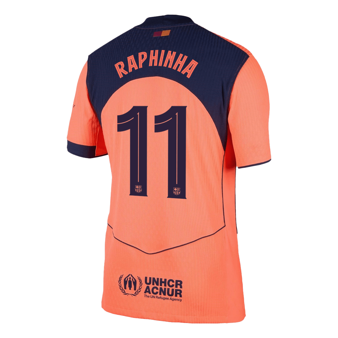RAPHINHA #11 Barcelona Játékos Idegenbeli Harmadik Mez 2025/26