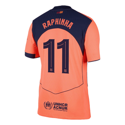 RAPHINHA #11 Barcelona Játékos Idegenbeli Harmadik Mez 2025/26