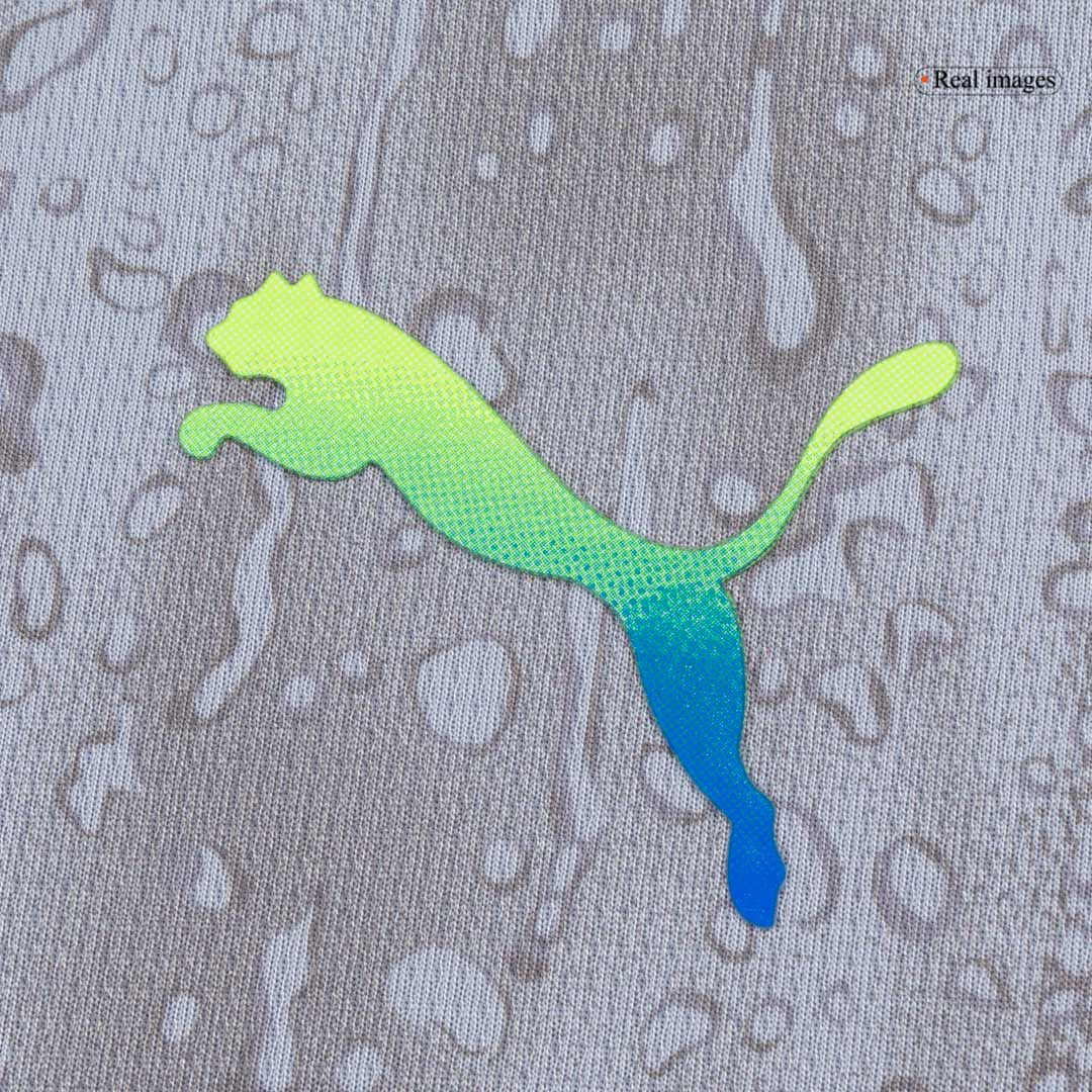 Manchester City Idegenbeli Harmadik Mez Szett (Mez+Nadrág+Zokni) 2025/26 Szürke