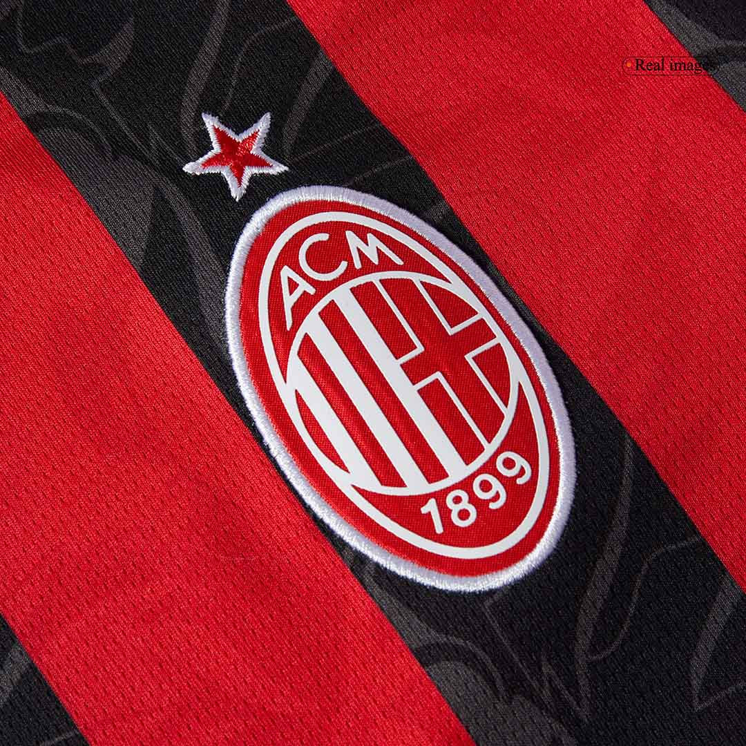 GIMENEZ #7 AC Milan Otthoni Soccer Mez 2025/26 Piros&Fekete