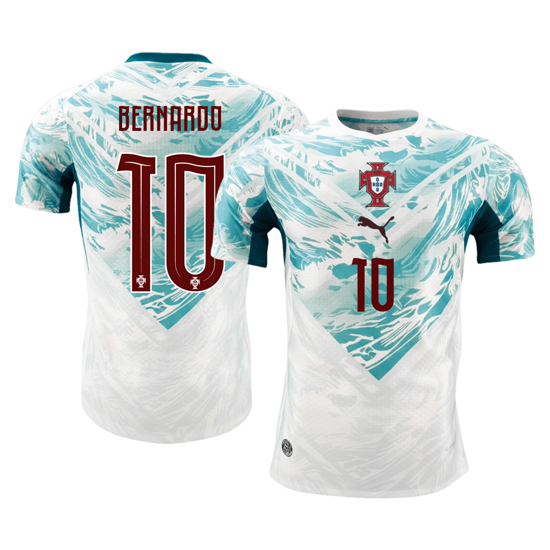 BERNARDO #10 Portugal Játékos Verzió Idegenbeli Mez Világbajnoki 2026