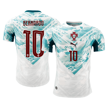 BERNARDO #10 Portugal Játékos Verzió Idegenbeli Mez Világbajnoki 2026