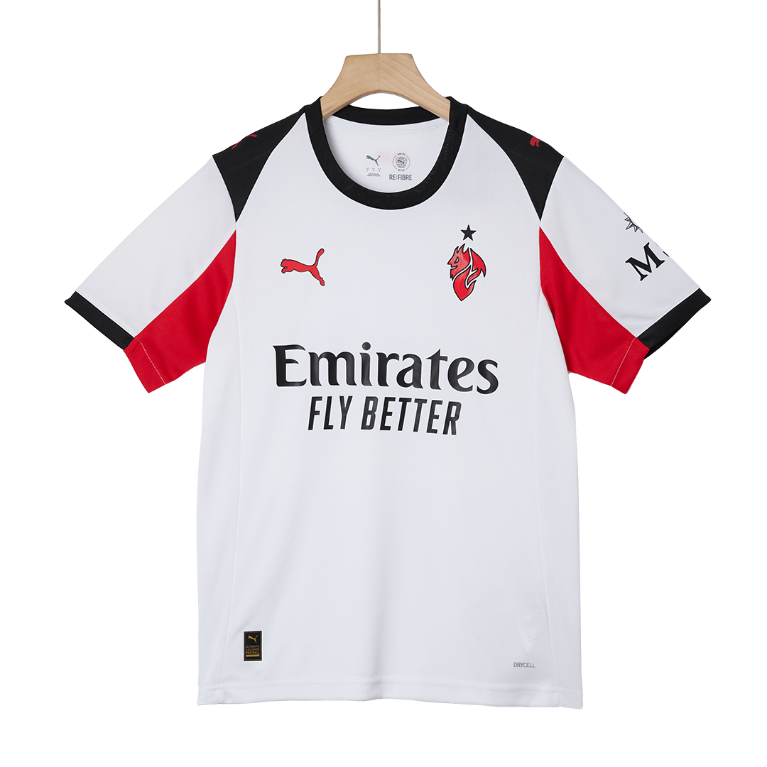 MODRIĆ #14 AC Milan Idegenbeli Soccer Mez 2025/26 Fehér