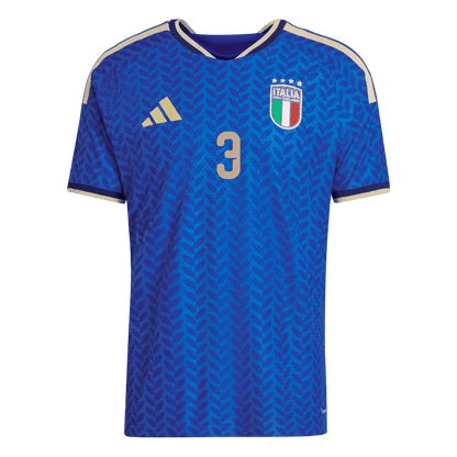 DIMARCO #3 Italy Játékos Verzió Hazai Világbajnoki Mez 2026 Kék