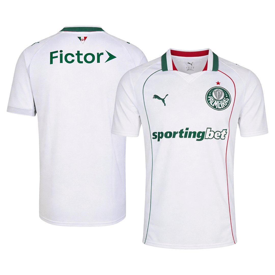 SE Palmeiras Idegenbeli Mez 2026/27 Fehér