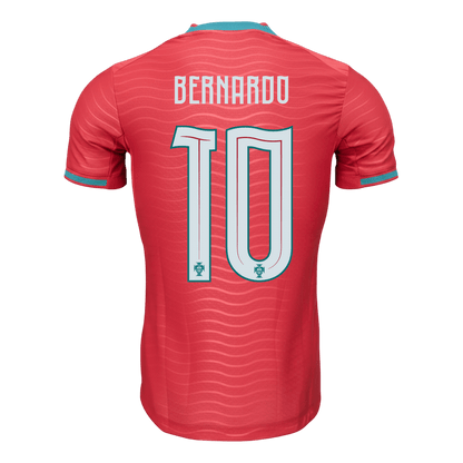 BERNARDO #10 Portugal Játékos Verzió Hazai Mez World Cup 2026 Piros