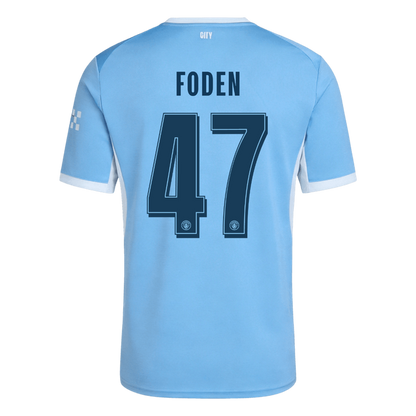 FODEN #47 Manchester City Hazai Mez 2026/27 Kék