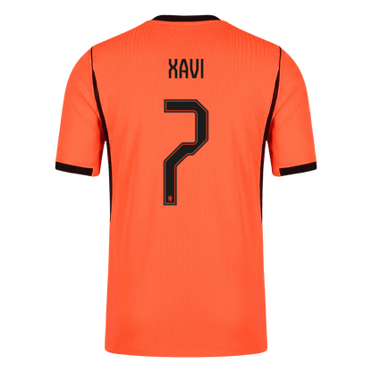 XAVI #7 Netherlands Játékos Verzió Hazai Mez Világbajnoki 2026 Narancs