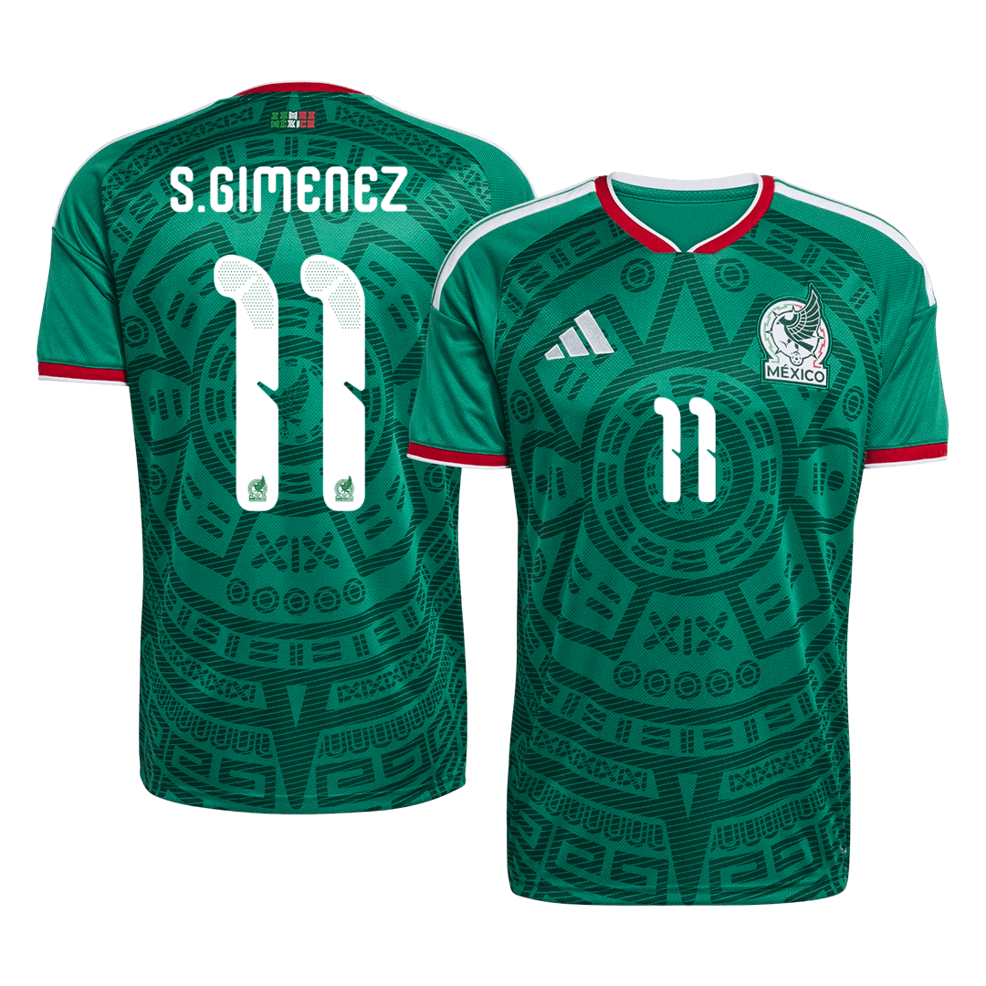S.GIMENEZ #11 Mexico Hazai Mez 2026 Zöld