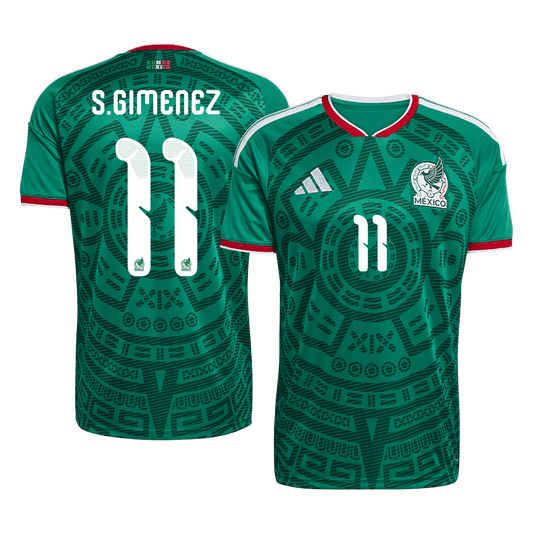 S.GIMENEZ #11 Mexico Hazai Mez 2026 Zöld