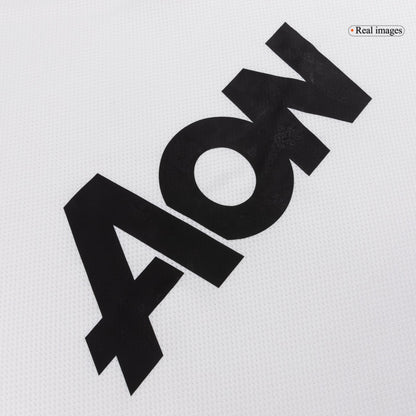 Manchester United Idegenbeli Retro Futball Mez 2010/11 Fehér