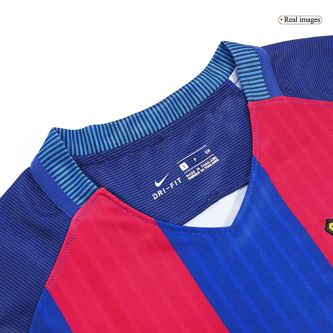 Barcelona Otthon Retro Futball Mez 2016/17 Piros&Kék