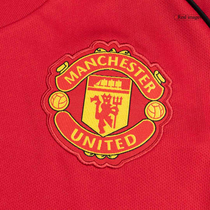 Manchester United Otthon Mez Szett (Mez + Nadrág) 2025/26-Piros
