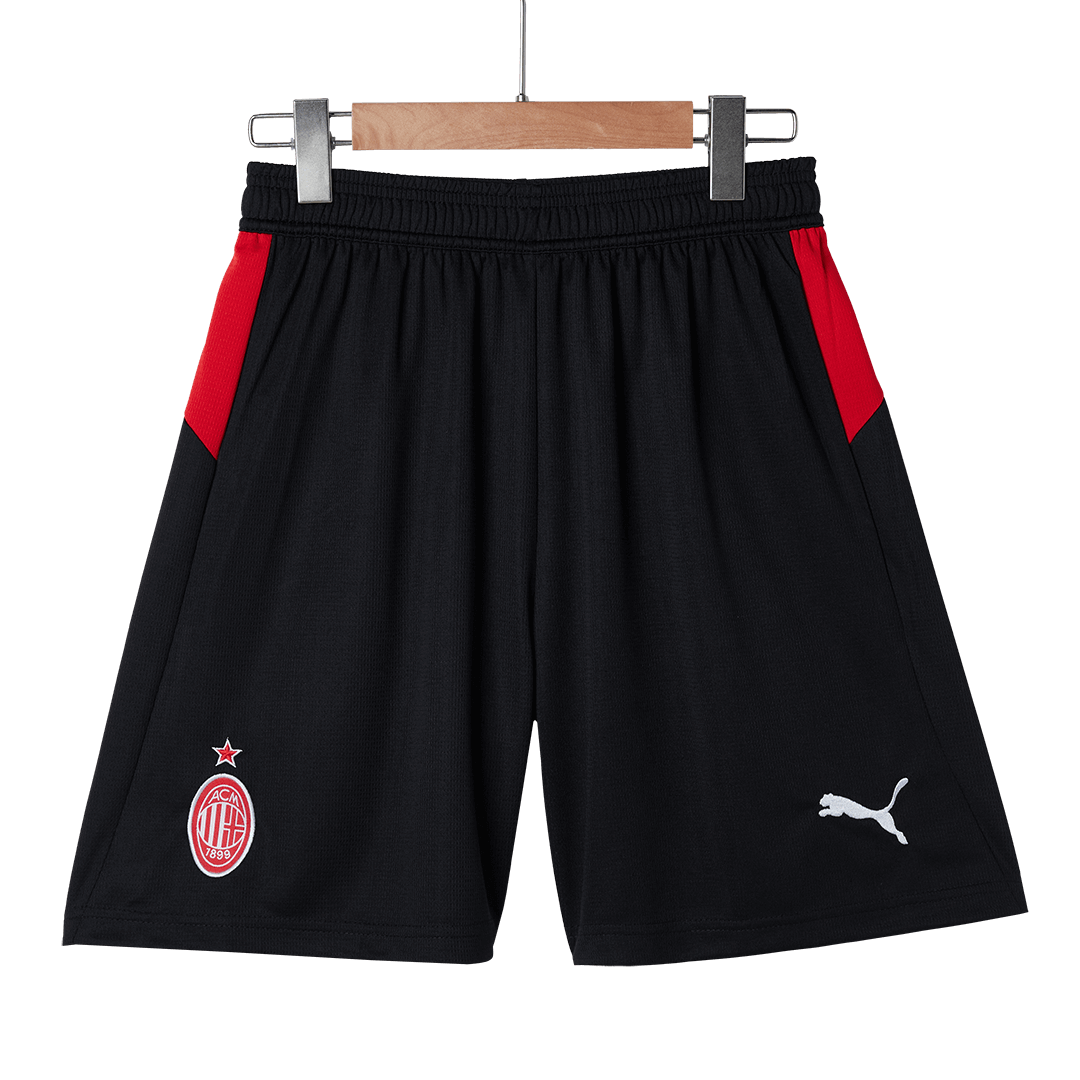 AC Milan Otthoni Soccer Mez Készlet(Mez+Rövidnadrág) 2025/26 Piros&Fekete