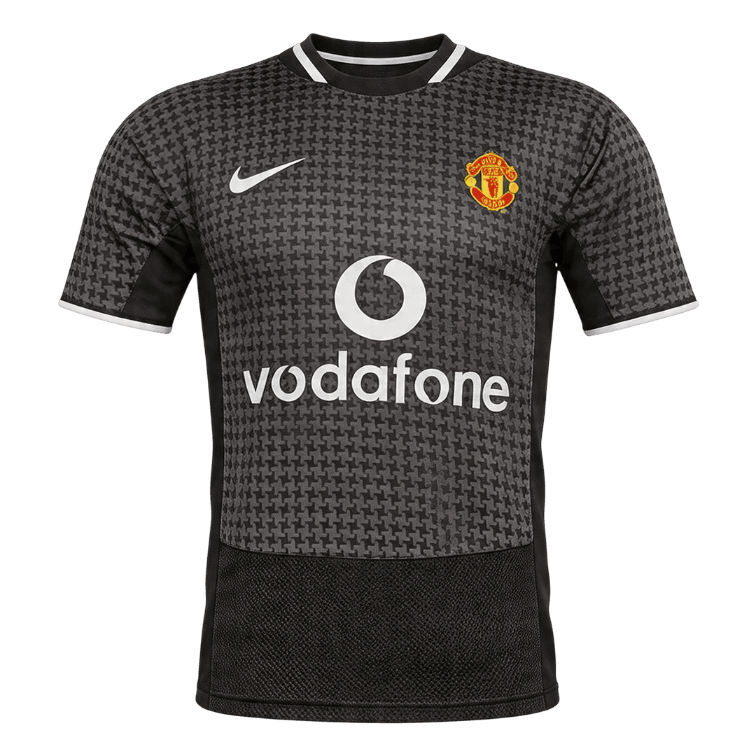 Manchester United Idegenbeli Retro Futball Mez 2003/05 Fekete
